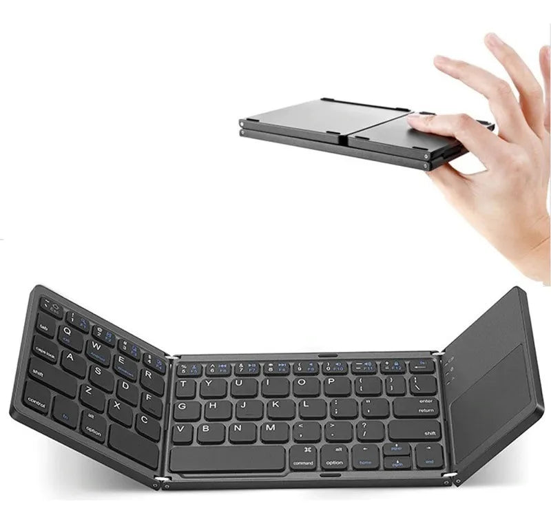 TECLADO PLEGABLE INALÁMBRICO TÁCTIL