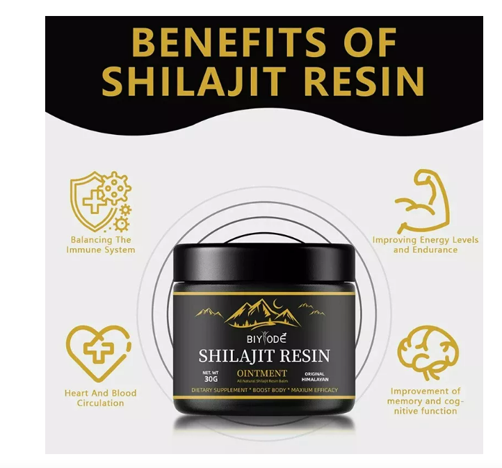RESINA DE SHILAJIT NATURAL DEL HIMALAYA