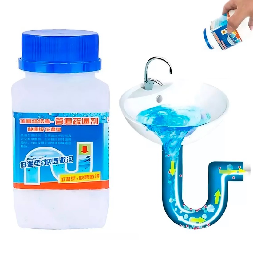 3X 21.990 - NUEVO POLVO PARA DESTAPAR CAÑERÍAS Y TUBERÍAS