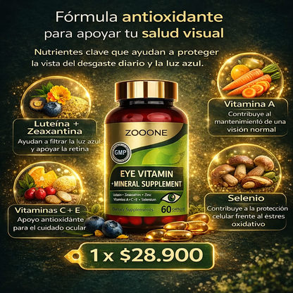 zooone VITAMINAS PARA LOS OJOS