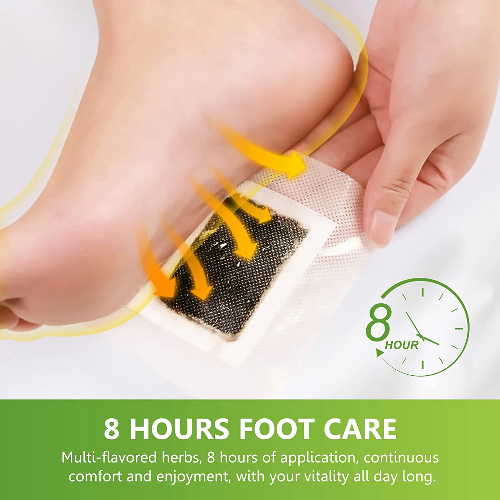 TRATAMIENTO DE 20 DÍAS KINOKI PARCHE PARA PIES DESINTOXICANTE