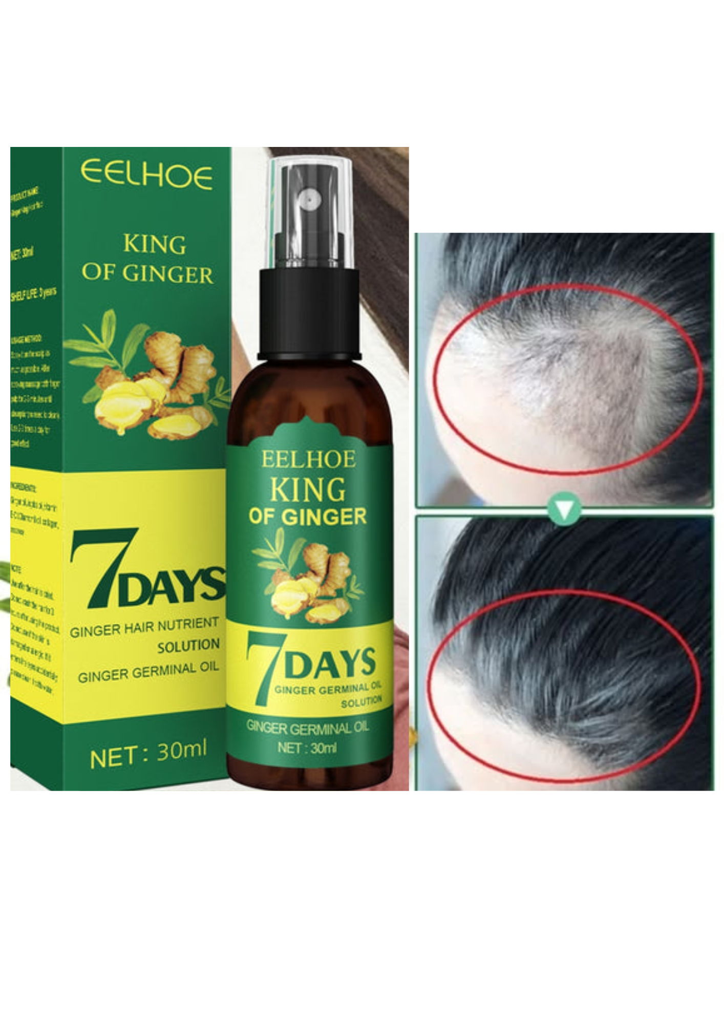 SOLUCIÓN REVITALIZANTE DE JENGIBRE