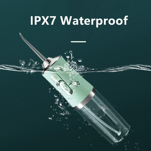 IRRIGADOR DENTAL LIMPIEZA ORAL RECARGABLE