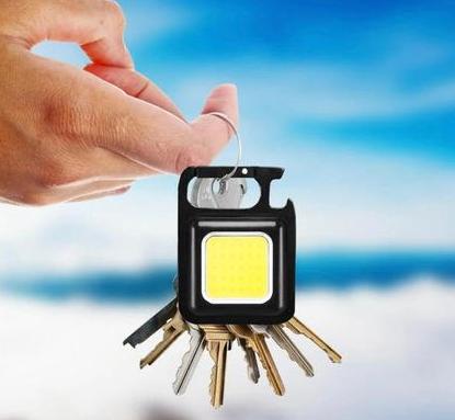 PACK 2X1          MINI LINTERNA LED DE EMERGENCIA PARA LLAVERO