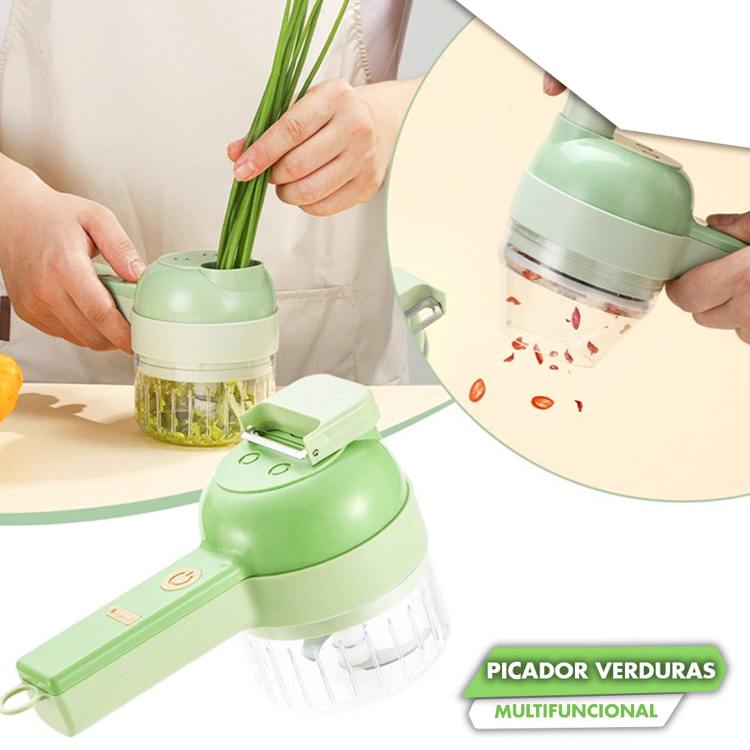 CORTADOR DE VERDURAS ELÉCTRICO  MULTIFUNCIONAL