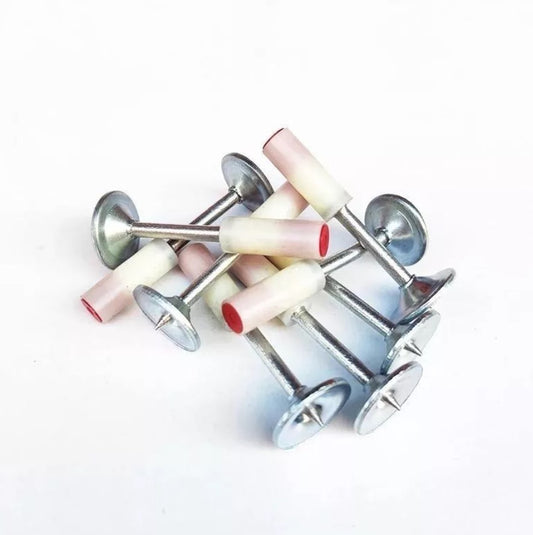 100 CLAVOS CON FULMINANTE PARA PISTOLA DE