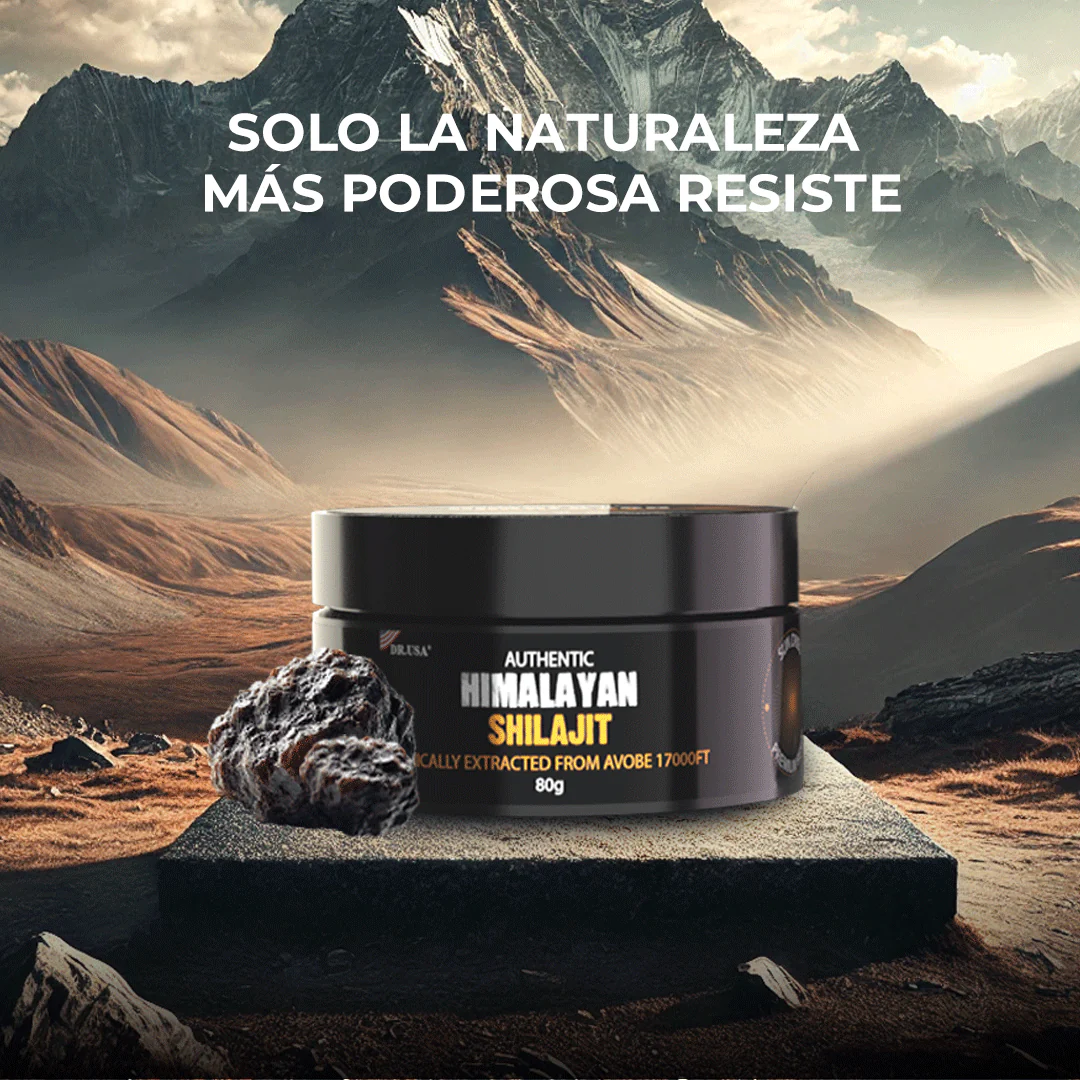 RESINA DE SHILAJIT NATURAL DEL HIMALAYA