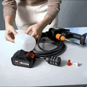 HIDROLAVADORA PORTATIL + 2 BATERIAS.