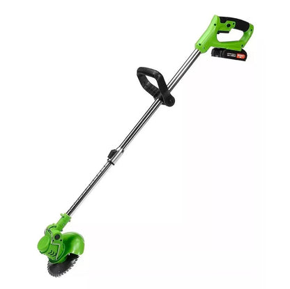 CORTADORA DE CÉSPED CON DOS BATERÍAS + DOS GAFAS DE VISIÓN HD GRÁTIS